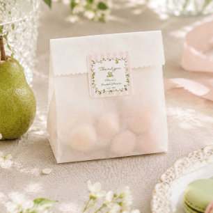 Perfect Pear Bridal Shower Favour Sticker