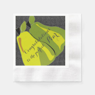 Perfect Pear Napkin