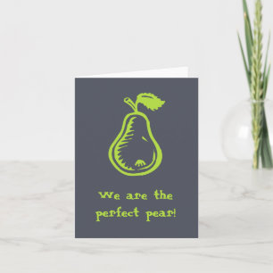 Perfect Pear Note Card