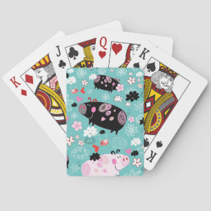 Perfect Piggies Playing Cards