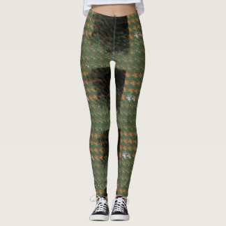 Perfect Prints_Green Leggings