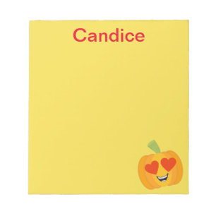Perfect Pumpkin Autumn Notepad