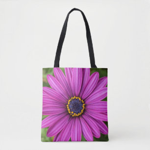 Perfect Purple Flower Head Tote Bag