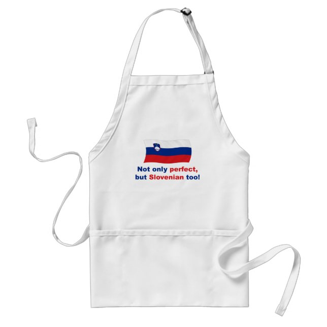 Perfect Slovenian Standard Apron (Front)