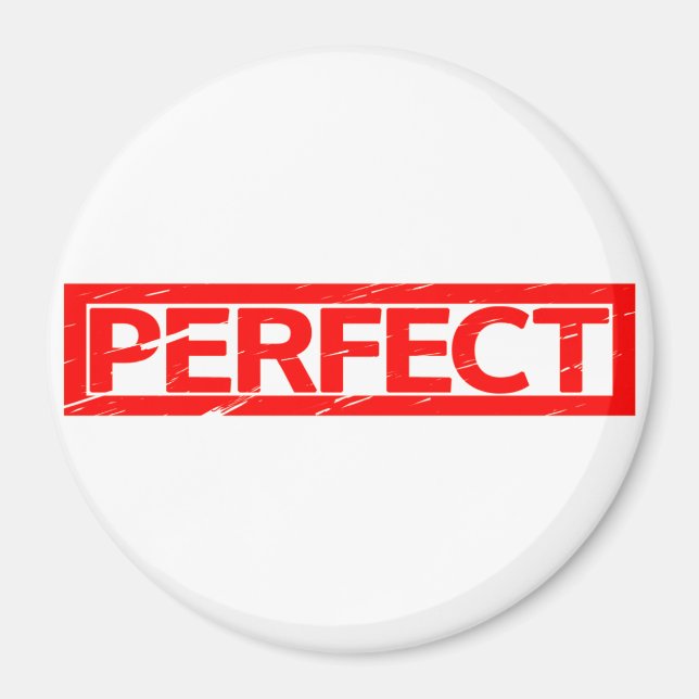 Perfect Stamp Magnet (Front)