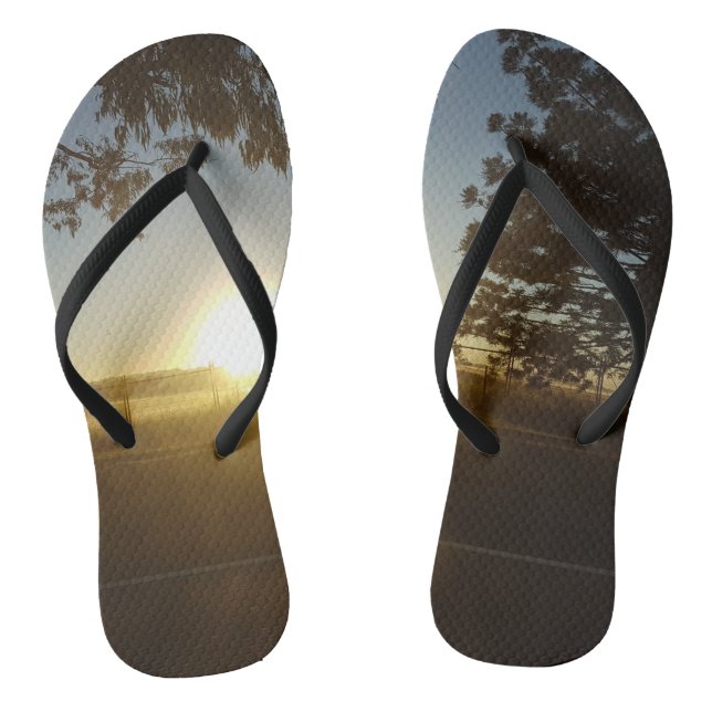 Perfect Sunrise  Flip Flops (Footbed)