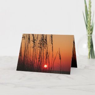 Perfect Sunset - Customized Card