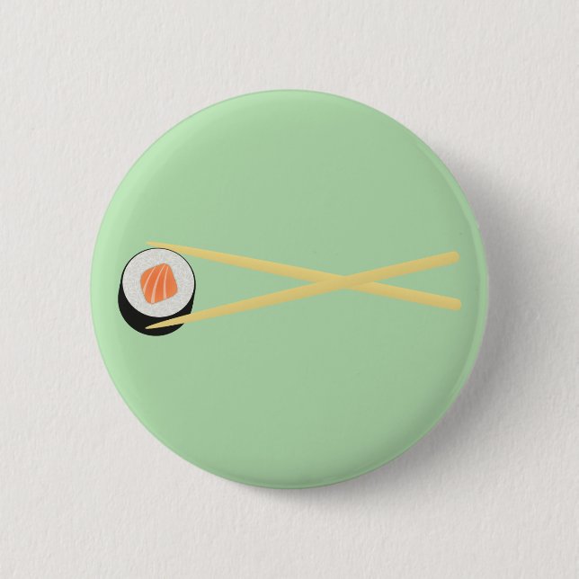 Perfect Sushi I 2 Inch Round Button (Front)