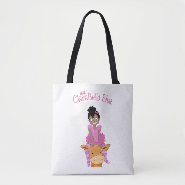 Perfect Tote - ClaraBelle & Ford (White) Bag (Front)