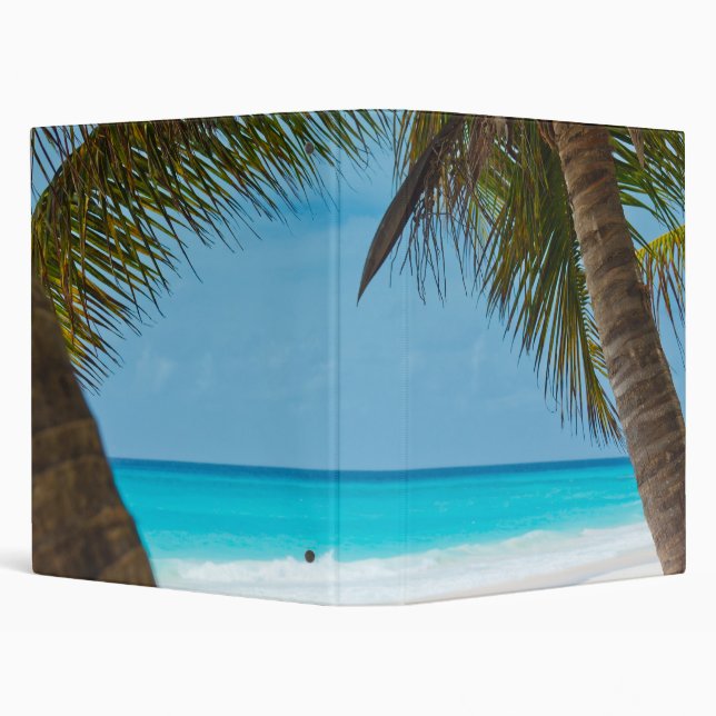 Perfect Tropical Paradise Beach Binder (Background)