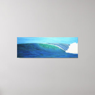 Perfect wave canvas print