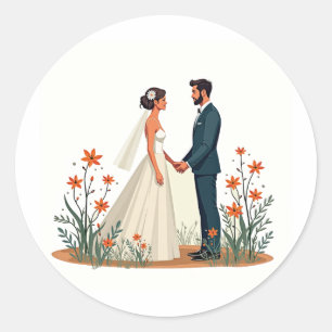 Perfect Wedding Moment Sticker