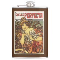 Perfecta Bicycles with Woman Advertisement Poste