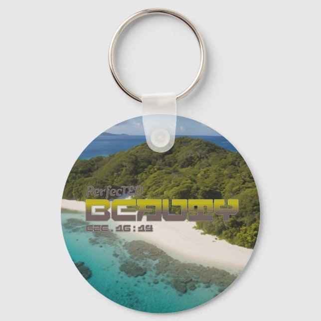 Perfected Beauty Keychain (Front)