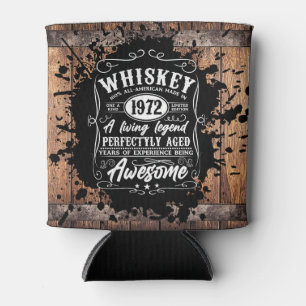 Perfectly Aged Whiskey Can Cooler
