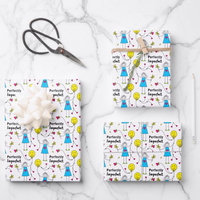Perfectly Imperfect 1 A_Wrapping Paper (Front)