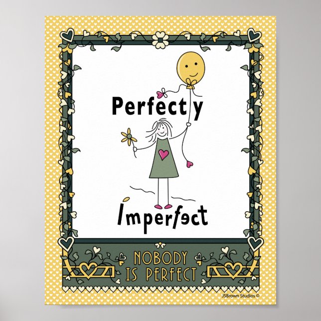 Perfectly Imperfect 1C_Print 8”x10” Poster (Front)