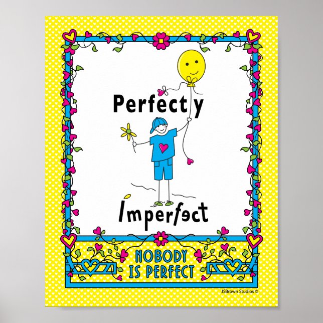Perfectly Imperfect 2_Print 8”x10” Poster (Front)