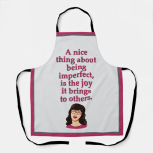 Perfectly imperfect apron