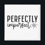 "Perfectly Imperfect" Boho Inspirational Quote Magnet<br><div class="desc">Celebrate your unique self with this "Perfectly Imperfect" boho-style inspirational magnet. Featuring modern hand-lettered typography and soft, earthy tones, this magnet adds a warm, authentic touch to your space. Ideal for anyone who embraces their flaws and finds strength in authenticity. Place it on your fridge, office board, or locker for...</div>