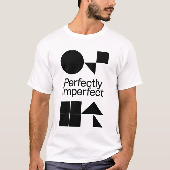 Perfectly Imperfect - Geometric Harmony T-Shirt (Front)
