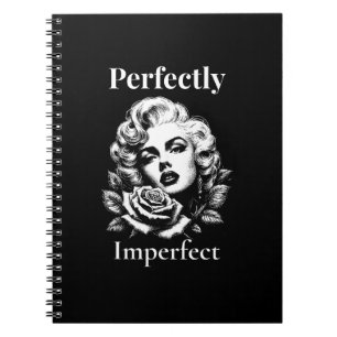 Perfectly Imperfect – Marilyn Noir Notebook