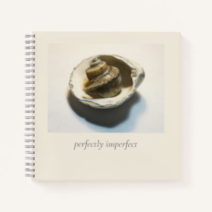 "perfectly imperfect" Snail. Notebook
