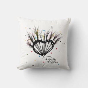 Perfectly Imperfect Throw Pillow