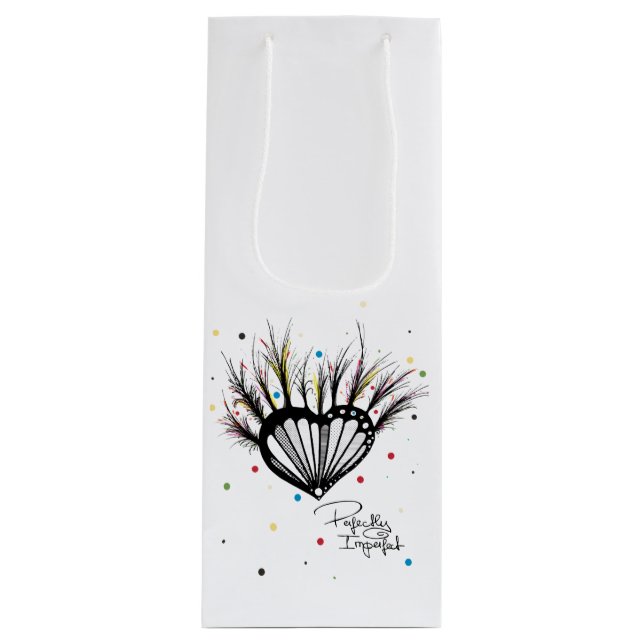 Perfectly Imperfect Wine Gift Bag (Front)