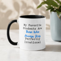 Perfectly Irrational Math Teacher Student Humour