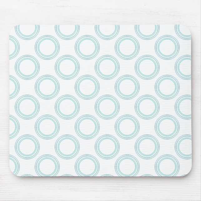 Perfectly Luxurious Light Mousepad, Teal Mouse Pad (Front)