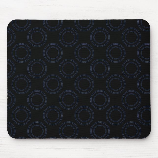Perfectly Luxurious Mousepad, Blue Mouse Pad (Front)