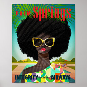 Perfectly Palm Springs Art Print