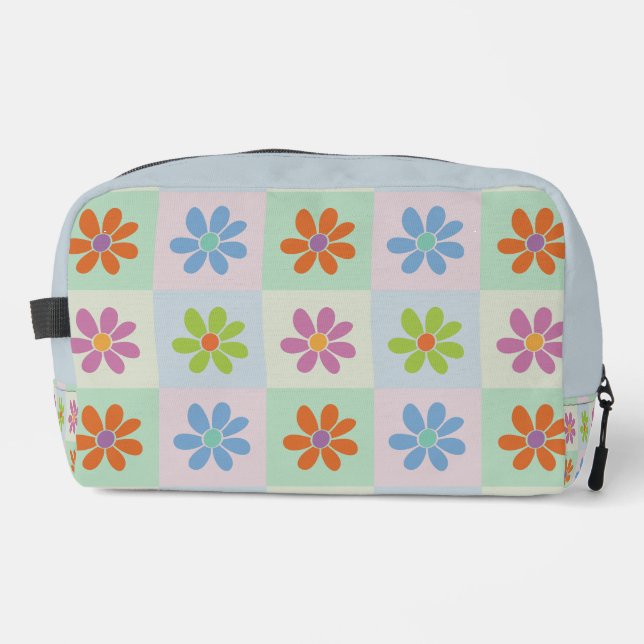 Perfectly Perky Petals Dopp Kit (Front)