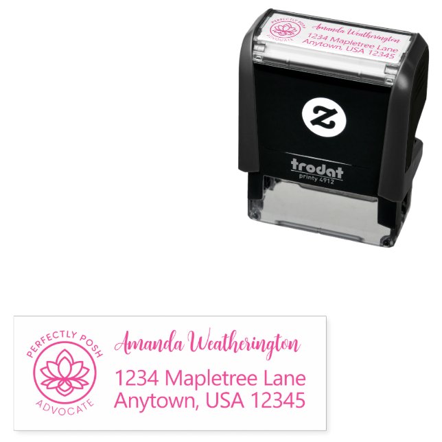 Perfectly POSH Self-inking Stamp (In Situ)