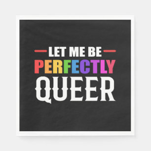 Perfectly Queer Human Rights Advocate Gift Napkin