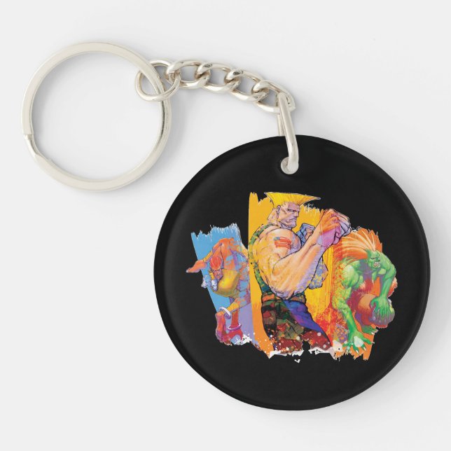 Perfidie, Blanka et Dhalsim (Devant)