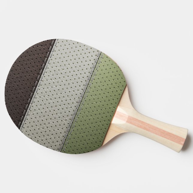 perforated leather texture set ping pong paddle (Side)