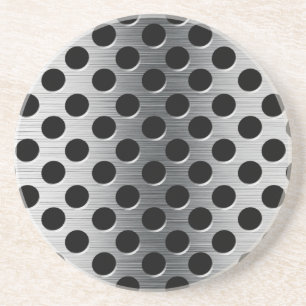 Perforated Metal Grate Coaster