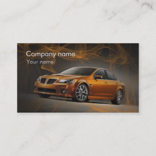 Performance Auto Sales And Service Business Card