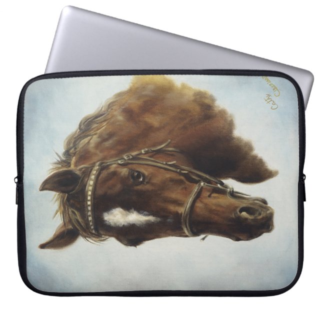 Performance Horse Laptop Sleeve (Front)
