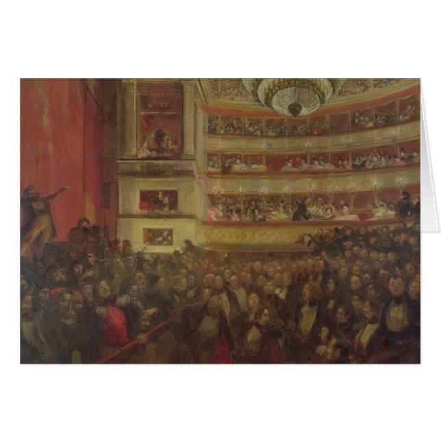 Performance of 'Hernani' by Victor Hugo (Front Horizontal)