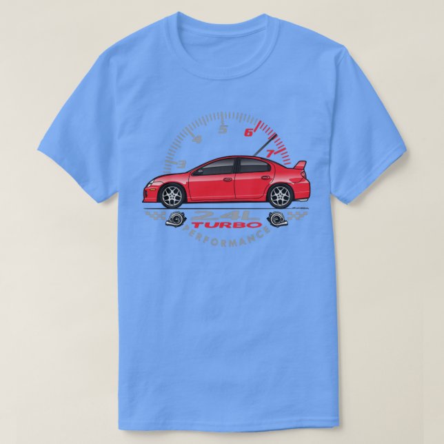 Performance Red T-Shirt (Design Front)