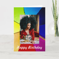 Performer Birthday, 5" x 7" Folded Birthday