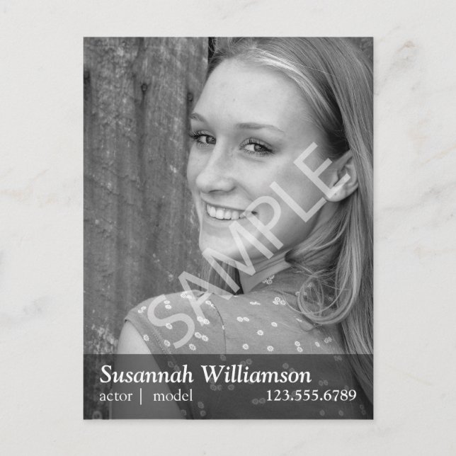 Performers Promotional Postcard (Front)