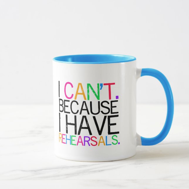 Performing Arts Humour Mug (customizable) (Right)