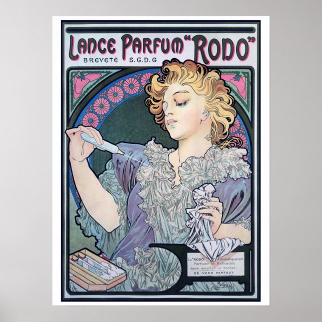 Perfume, Alphonse Mucha Poster (Front)