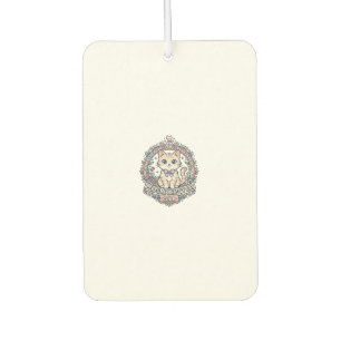 Perfume Beauty Cat Cute Cat T-Shirt Design - Perfu Air Freshener