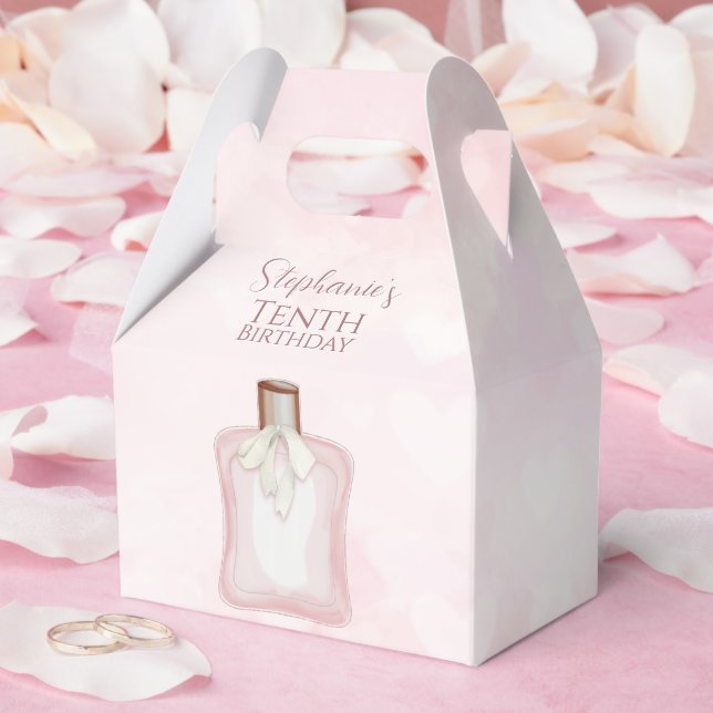 Perfume Glam Party  Favor Box (Wedding)