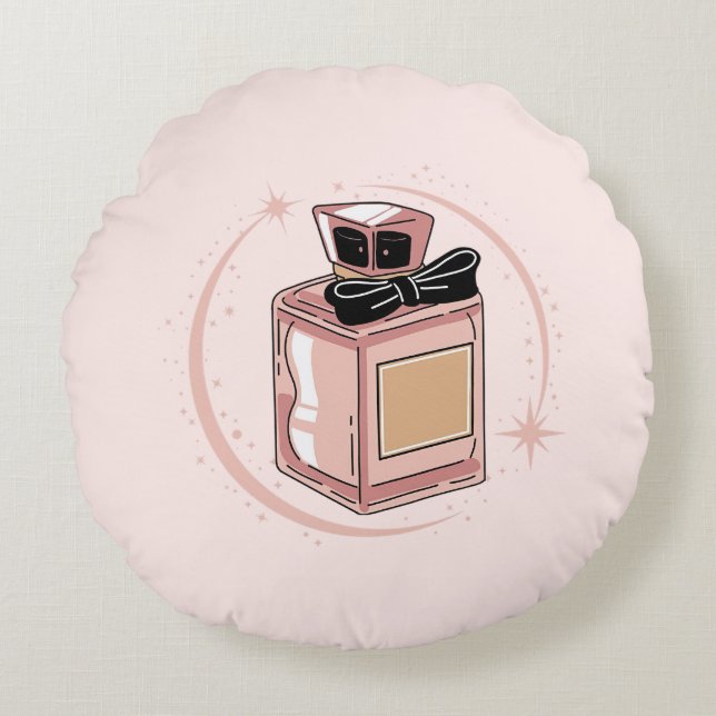 Perfume Round Pillow (Front)